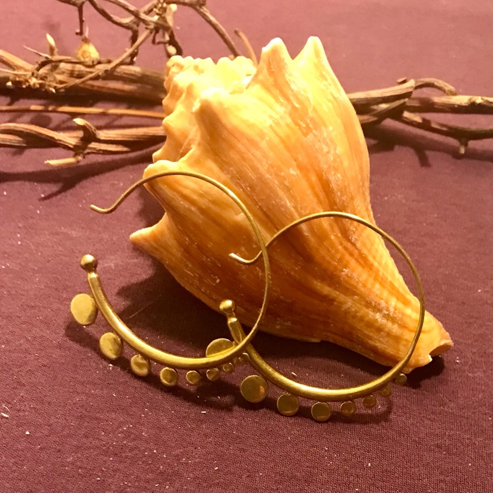 HANDCRAFTED BOHO STERLING SILVER EARRINGS